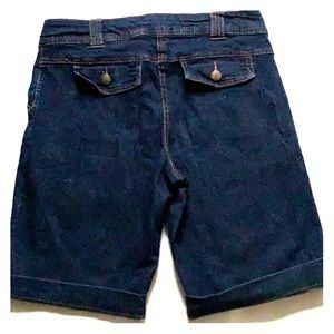 New York & Company High Waist Flat Front Shorts Size 0